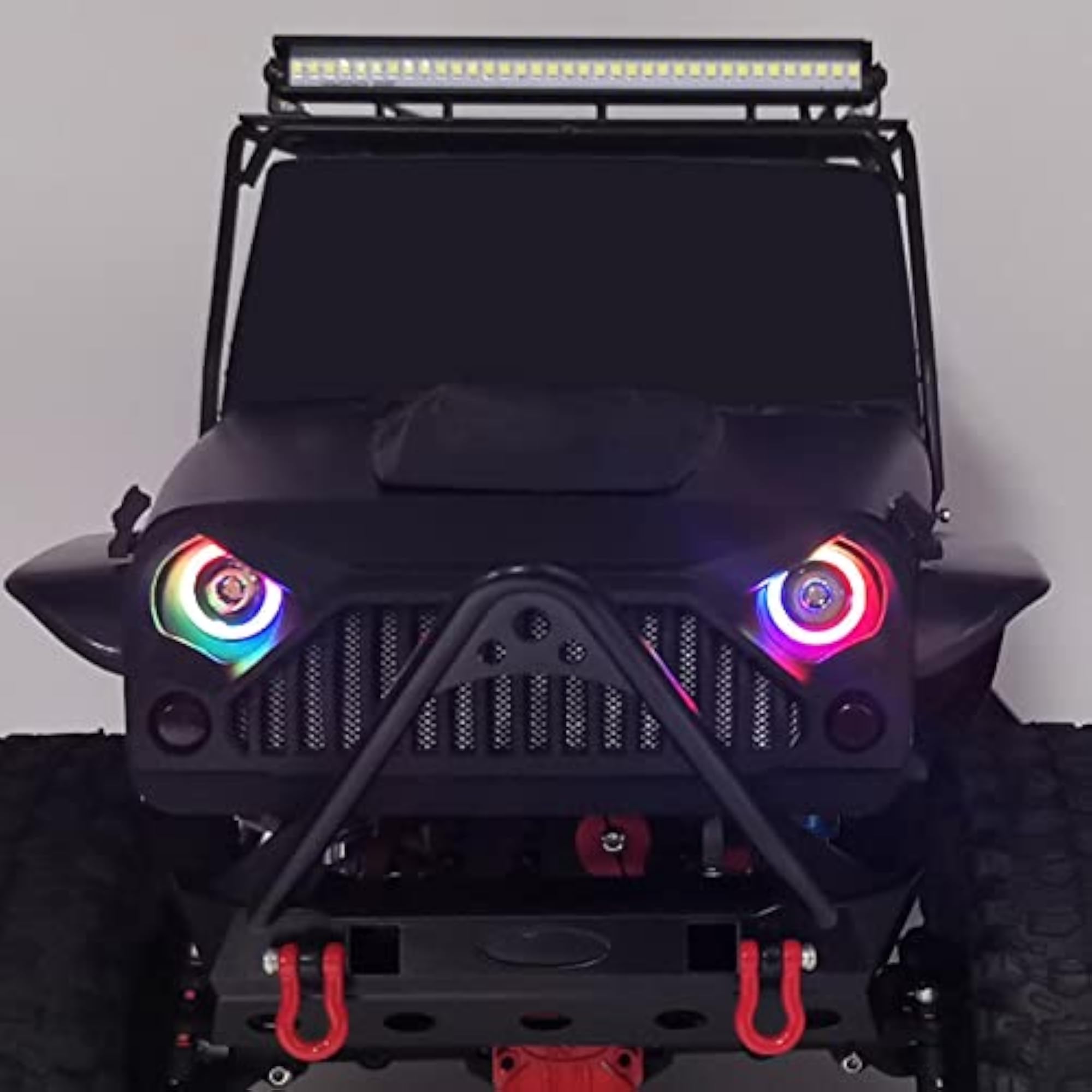 LED Light Headlights 12 Modes for 1:10 RC Crawler Truck