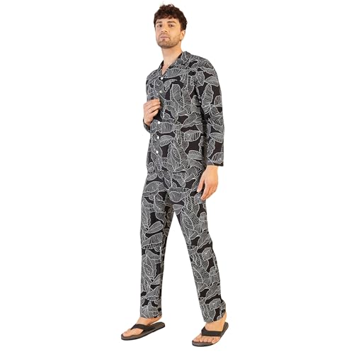 Pyjama homme Sweet Dreams noir taille M idéal pour vos moments de détente