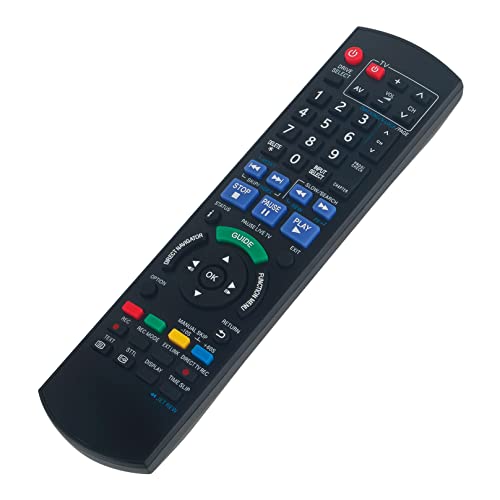 N2QAYB000469 Replacement Remote Control -VINABTY-Fit for Panasonic HDD DVD/DISC Blu-Ray Player DMR-EX99 DMREX99 DMR-EX99VEBK DMREX99VEBK DMR-XW350 DMR-EX98 DMR-EX83 DMR-EX83EBK - Image 4