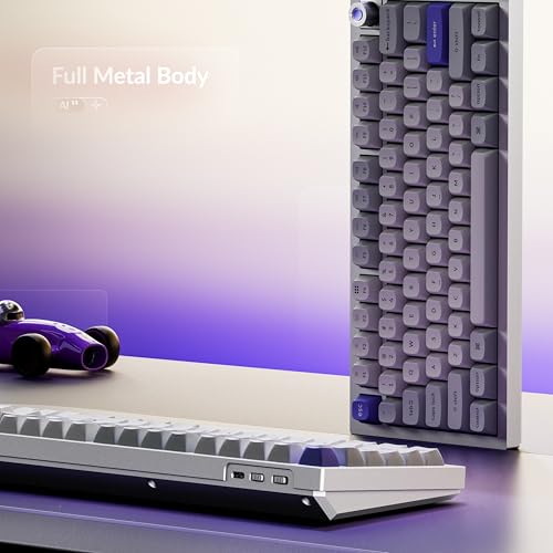 Image of Keychron Q6 HE Wired Hall Effect Keyboard, Rapid Trigger Magnetic Switch Keyboard Hot Swappable, 8000 Hz Polling Rate Full-Size Layout Aluminum, Custom RGB for Mac Windows Linux - White