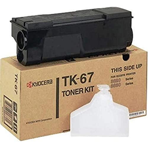 Toner Kyocera TK-67 noir cartouche laser 20000 pages haute capacité