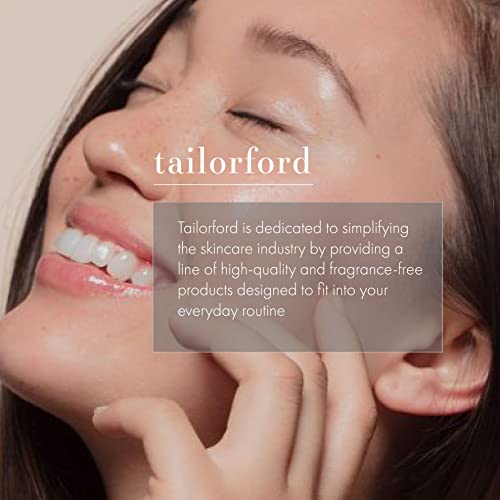 Tailorford Face Wash For Men And Women, Hydrating Gel Facial Cleanser With Niacinamide (B3) And Beta Glucan, Fragrance-Free, All Skin Types, Unisex, Soap Free, Alcohol Free, 8.0 Fl Oz #TOP5