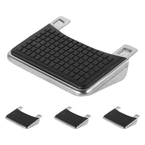 Didiseaon Juego de 4 Pedales de Repuesto para Cubo de Basura de Cocina Plástico Compatibles Cubos de Basura de 3 a 5 Litros Diseño para Mantenimiento Fácil