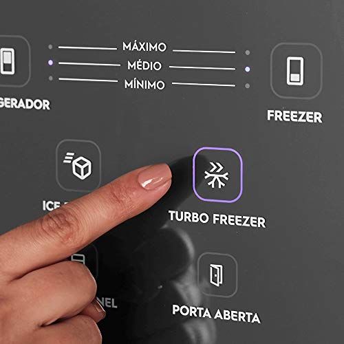 Geladeira Frost Free Electrolux 579 Litros 3 Portas Inverse Cor Inox (DM84X) 220V