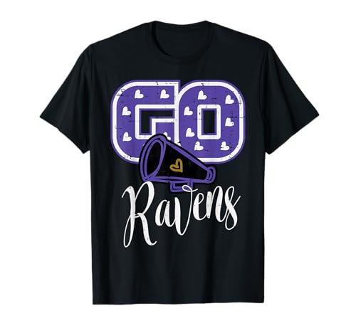 Go Raven Women Kids Men Boys Girls Youth Teen T-Shirt