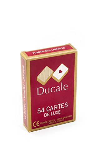 Ducale - 54 cartes étui carton - jeu de cartes - Coloris Aléatoire