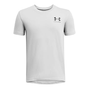 Under Armour Boys Sportstyle Left Chest Short-Sleeve T-Shirt