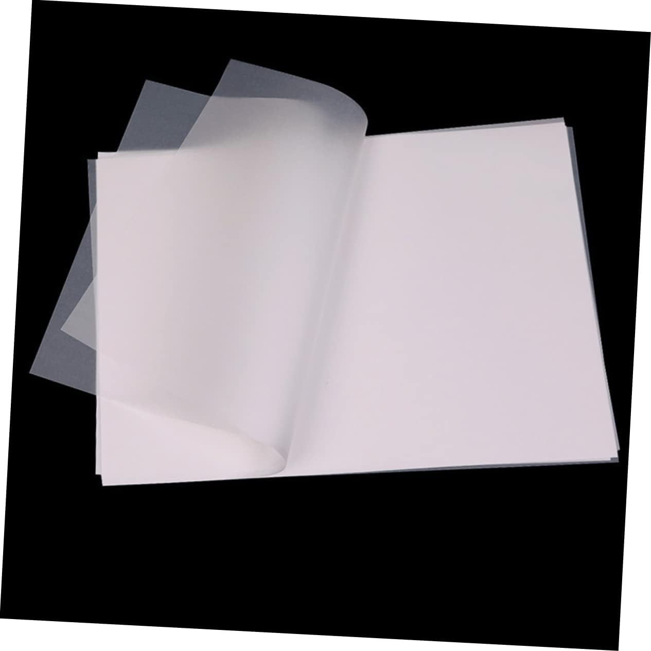 CIMAXIC 50pcs Tracing Paper Pad Vellum Paper Roll Translucent Fade Resistant for Art Engineering