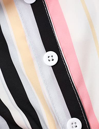 Crazyme Girls Jumpsuit Striped Sleeveless Girl Casual Rompers Suspender Wide Leg Pants With Belt Jumpsuit For Girls 4-13Y #TOP2