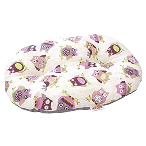 Croci Cuscino Ovale Gufi, 45x30 cm