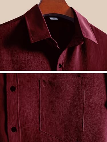 Image of Tee Projekt Solid Shirt for Men's ||Pop corn Shirt|| Solid Shirt for Men's|| Casual Shirt for Men||Half Sleeve Spread Collar Shirt for Men