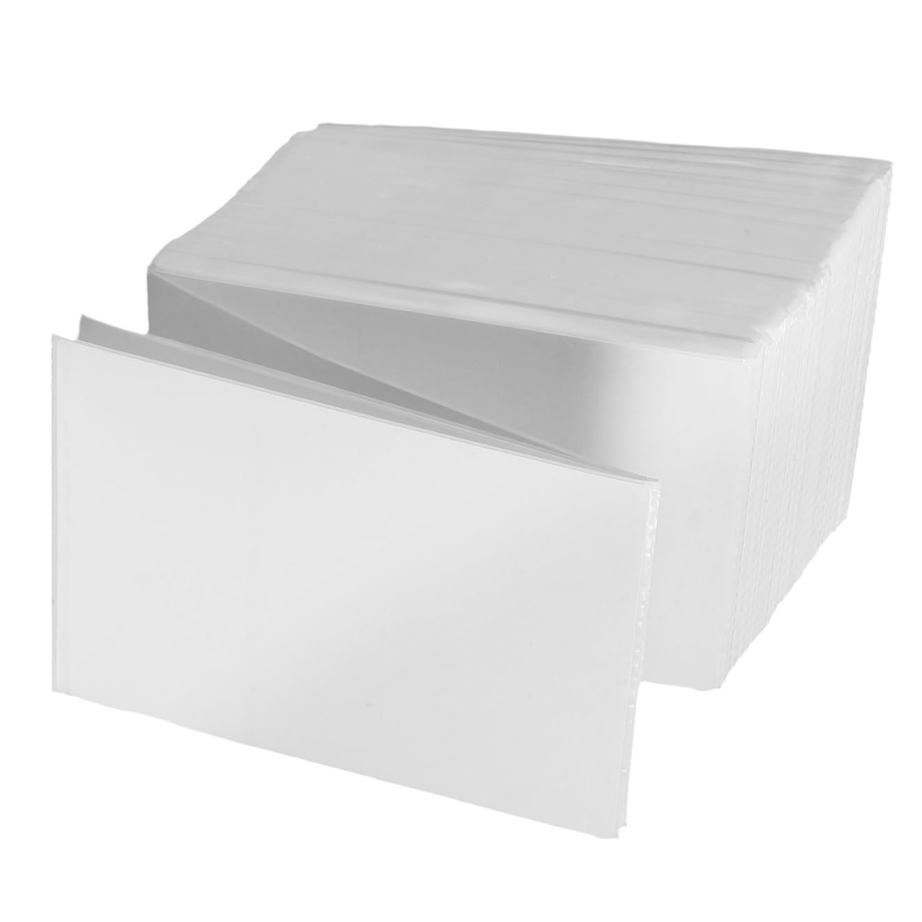 500 Piezas Papel de Etiquetas Térmicas Etiquetas de Envío para Impresora Compatibles y Zebra Imprimibles para Correo Grande