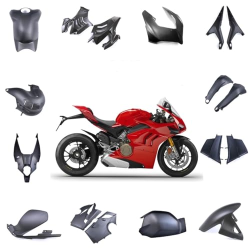 Carénage réservoir carbone Panigale V4 2018-2021 panneau de protection - 2