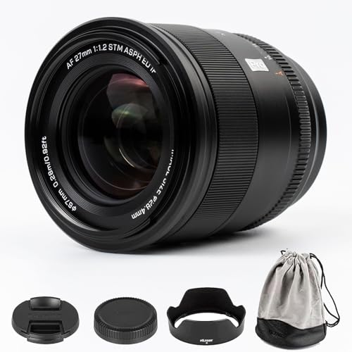 VILTROX 27mm f/1.2 F1.2 Pro Z-Mount APS-C Large Aperture Autofocus Portrait Lens for Nikon Z-Mount Cameras Z5 Z50 Z6 Z6II Z7 Z7II ZFC Z30 Z9 Z8 ZF