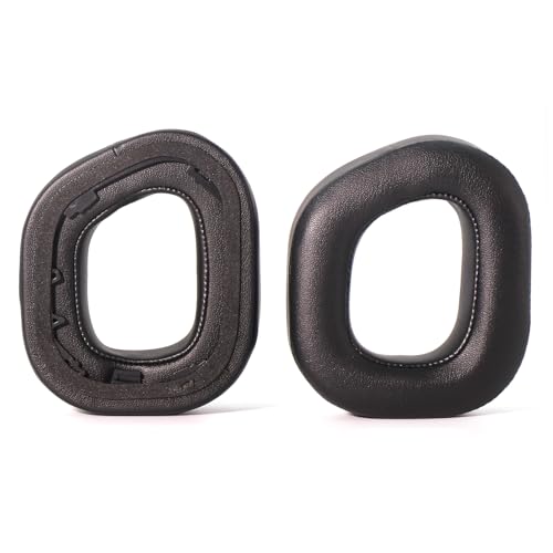 Replacement Earpads for Corsair HS80 Max HS80 RGB Wireless Headsets - Black | for Corsair HS80 Wired Gaming Headset, Soft Protein Leather, Thick Noise Isolation Foam Ear Cushions, All-Day Gaming Comfort miniatura 6