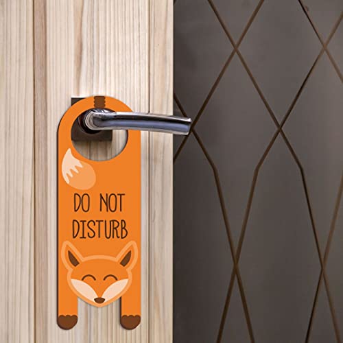 Image of CVANU Do Not Disturb Wooden Door Sign Hanger Size(24cm x 8.5cm) cv71