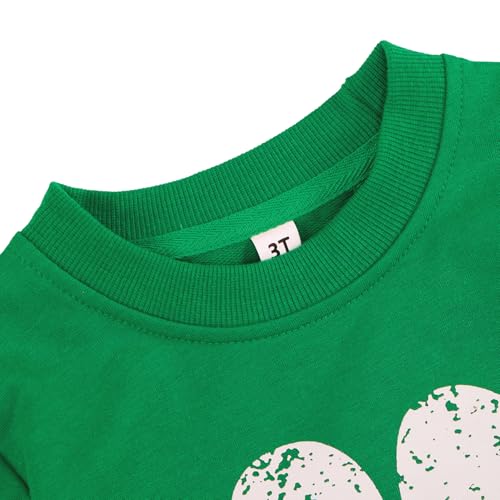 Image of Akyzic Toddler Boys Sweatshirts Cotton Crewneck Truck Shirt Dinosaur Long Sleeve Pullover Tops Tees 2-8T