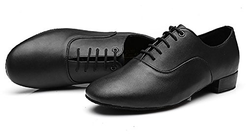 mikan メンズダンスシューズ 25.5cm マットブラック