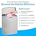 Bobrick Sanitary Napkin Disposal Wall Mounted Stainless Steel Flip Top Receptacle for Public Restrooms, 1-Piece Design with 1 Gallon Waste Capacity (Model B-270)