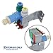 [FBA] NEW OEM Produced IMV708 W10408179 4389177 for Whirlpool Kitchenaid Kenmore Regrigerator Water Valve by Robertshaw Replacement Part