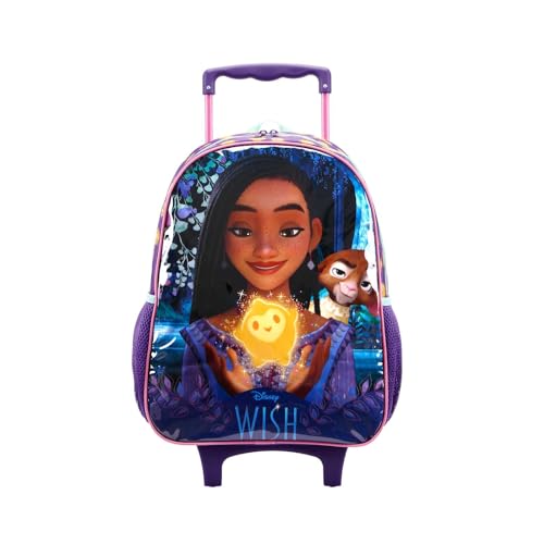 Mochila Escolar, Infantil, com Rodinha, Wish X - Xeryus