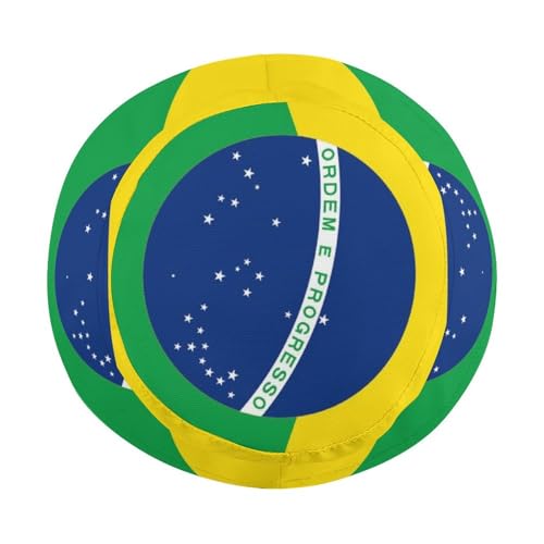 Brazil FlagChildren's Bucket Hat for Boys and Girls, Breathable Summer Beach Hat52cm4