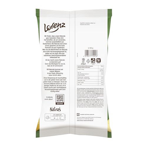 LORENZ | Naturals Rosmarin | 12 x 95 g | vegetarisch