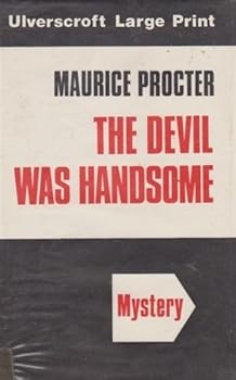 Hardcover The Devil Was Handsome (U) [Large Print] Book