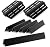 Rushare 17.5'' Flavorizer Bars and Heat Deflectors Replacement for Weber Genesis 300 Series, Genesis E/S310 E/S320 E/S330 (Front-Mounted Control), Porcelain-enameled Parts for Weber 7620, 7622, 7-Pack