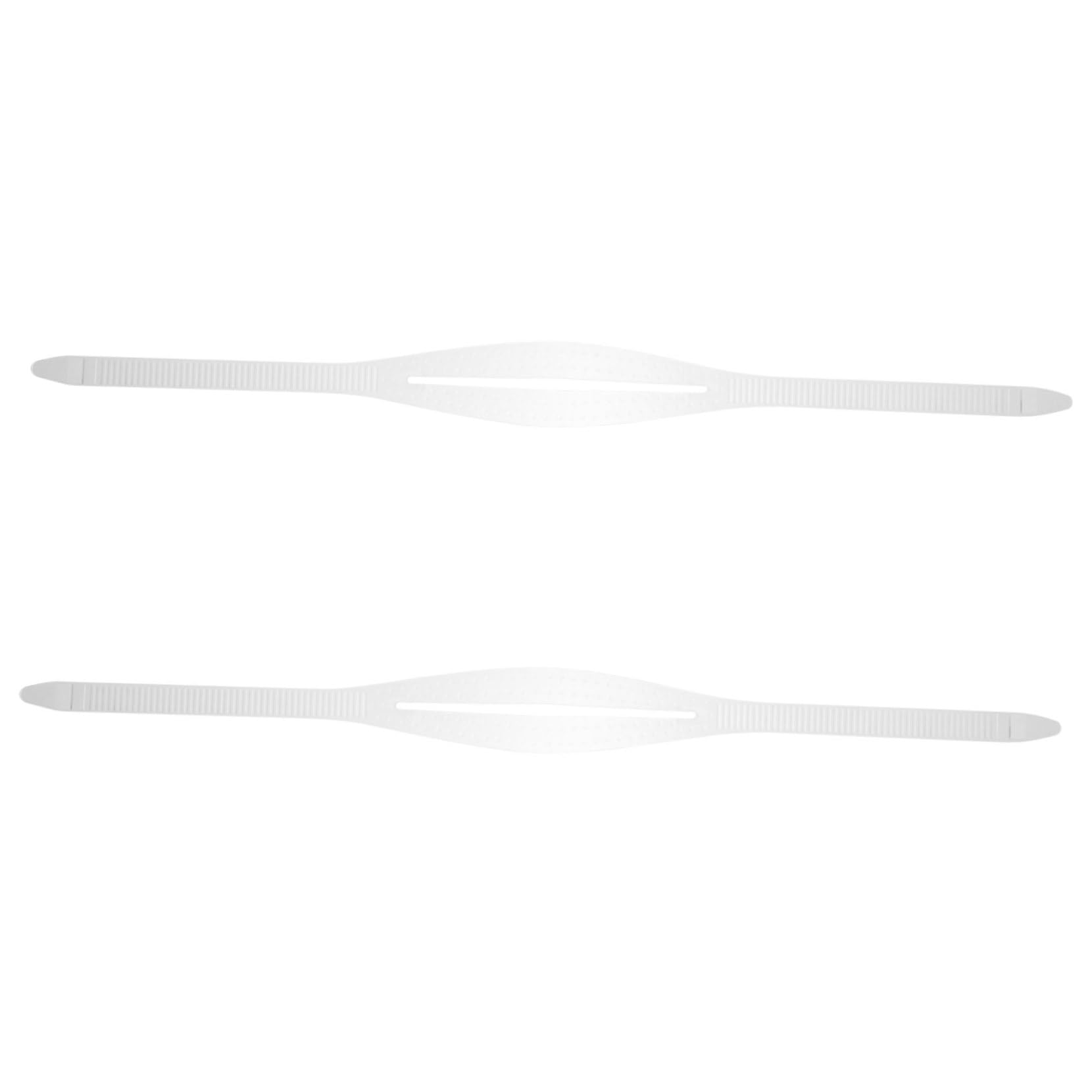 BCOATH 2pcs Adjustable Silicone Swim Goggles Straps Comfortable Lightweight Headband for Diving Swimming Replaceable Design for Enhanced Fit Security