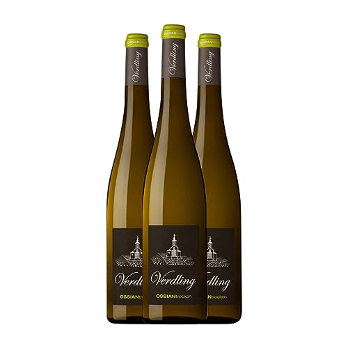 Ossian Verdling Troken Verdejo Vino de la Tierra de Castilla y León 75 cl Vino blanco (Caja de 3 Botellas de 75 cl)