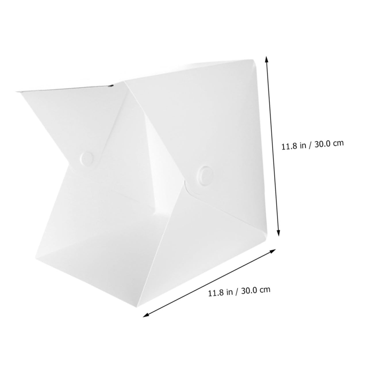 GALPADA Scatola Luminosa Pieghevole Portatile LED per Fotografia 6 Sfondi Colorati in Abs, Design Compatto senza Ombre per Backdrop Fotografici