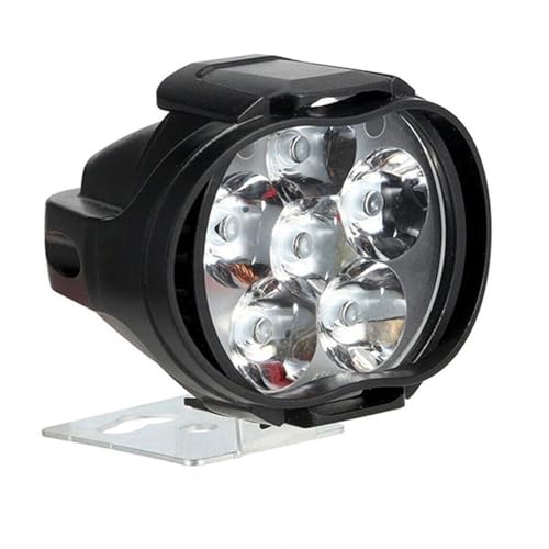 Luz trasera y focos delanteros de motocicleta para rutas nocturnas seguras