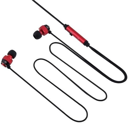 Red In-Ear Bud Headphone Compatible with iPod touch 2G iPhone 4S - AT&T, Sprint, Version 16GB 32GB 64GB + Mic