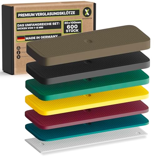 INNONEXT® Abstandshalter | Verglasungsklötze | Set...