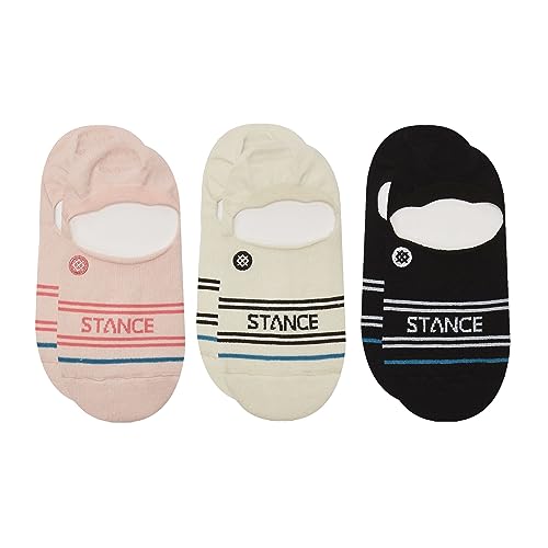 Stance Men's Basic No Show Socks [3 Pack] (Small, Sand)