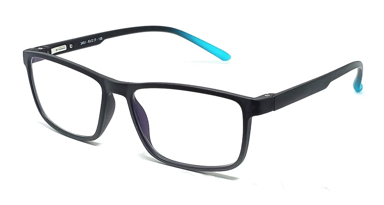 AFERLITE® Gold Series Unisex Rectangular Computer Glasses Blue Light Blocking Technology For Eye Protection (53 mm Medium) (TURQUOISE B (TRANSLUCENT)) (B09HZVLJX4) Amazon Price History, Amazon Price Tracker