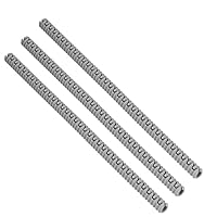 3pcs Silikon-Ofenschützer, 35,5cm/14Inch Isolierter Silikonclip-Schutz Anti-Verbrühungs-Regal-Abdeckung Mikrowellengeräte für die Reinigung des Ofens zum Schutz vor Verbrennungsnarben(Grau)