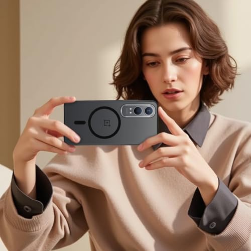 Image of amazon basics Luxury Paper Thin Case Cover for OnePlus Nord CE4 Lite 5G | Matte Finish | Compatible with magsafe | (Black, OnePlus Nord CE4 Lite 5G)