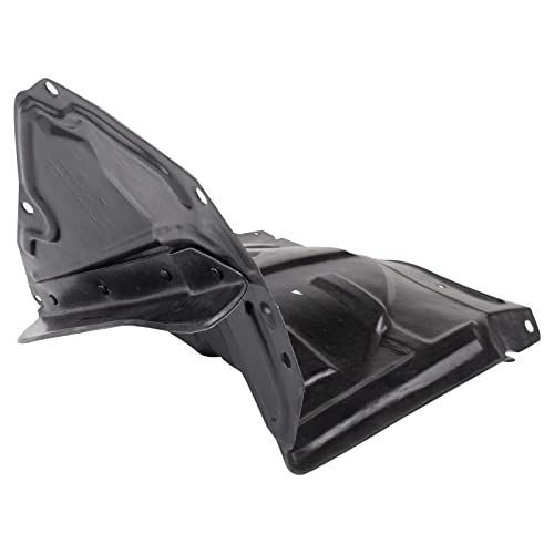 Image of TRQ Front Right Inner Fender Liner Black Passenger Side Compatible with 2009-2015 Mazda MX-5 Miata MA1249137