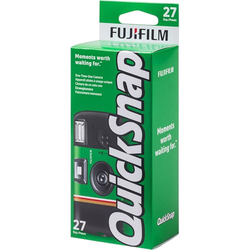 FUJIFILM QuickSnap Flash 400 One-Time-Use Disposable Camera (27 Exposures) – 2 Pack with Built-in Flash & 2 Hand Straps – ISO 400 Film for Day or Night Shooting - image 7