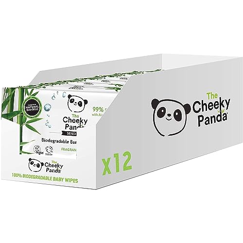 The Cheeky Panda Toallitas Humedas Bebe | 720 Unidades (Paquete...