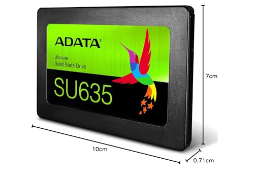 Adata Su635 Sata 2.5 Pollici Ssd Interno (Asu630Ss-480Gq-R) 480Gb - Hdd - Immagine 8