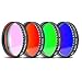 Baader Planetarium LRGB Filter Set 2" w/ UV IR Cut L-Filter (Optically Polished) FLRGB-2