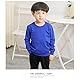 Taigood Kinder Pullover für Jungen Baumwolle Sweatshirt Langarm T Shirts Pullover Herbst Winter Alter 1-7 Jahre Blau 120cm/4-5Jahre