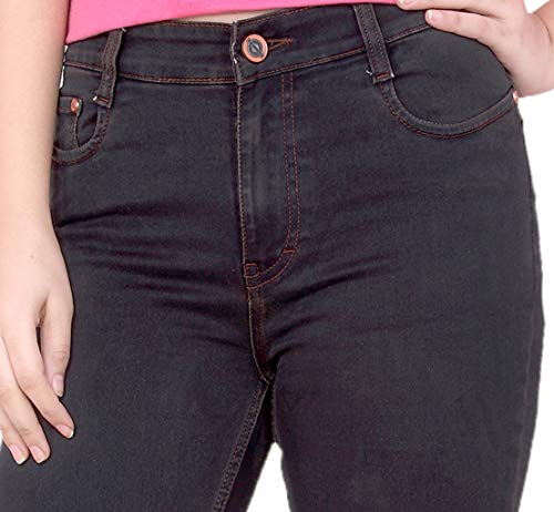 Image of FCK-3 Stretchable Denim Pencil Fit Regular Fit High Waist Jeans for Women