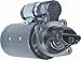 Starter Compatible with/Replacement for 12V 10T Cw Dd Delco 35Mt Internally Rotatable Hyster H-100C 63-69 6-305