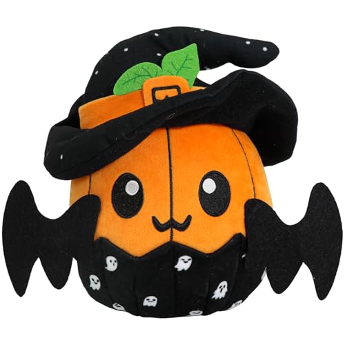 Halloween-Pumpkin-Witch-Plush-Toy-With-Bat-Wings-Stuffed-Animal-Plushies-and-Witch-Decorations-Soft-Fluffy-Hugging-Decor-Present-for-Kids-and-Adults Halloween Pumpkin Witch Plush Toy With Bat Wings Stuffed Animal Plushies and Witch Decorations Soft Fluffy Hugging Decor Present for Kids and Adults