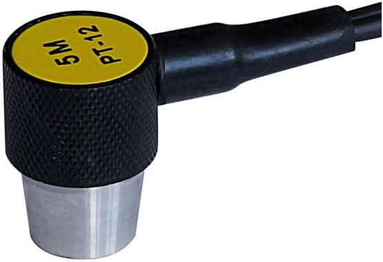 YUSHI Ultrasonic Thickness Gauge Standard Probe/Transducer Collection（PT-08, 0.04'' to 4'', 5MHz）with Certificate