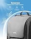 pecute Katzenrucksack Bubble Haustier Rucksack mit Netzfenster, Tragbare und Faltbare Katzentasche, Atmungsaktive und Leichte Hundetasche für Hunde Katzen Haustiere, Grau (42 * 32 * 26cm)